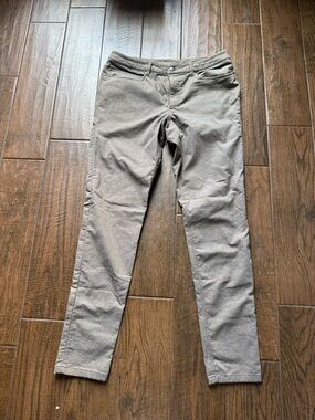 Lululemon Mens ABC Pant Brown Textured Size 36 GUC 31 Inseam